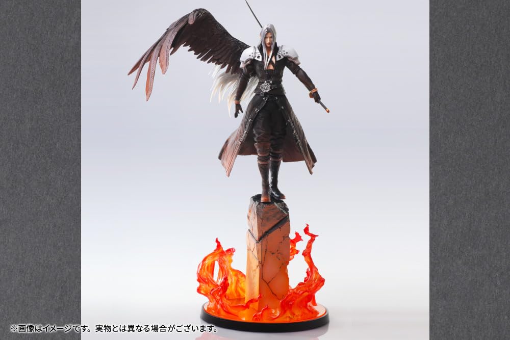Final Fantasy VII Rebirth Static Arts Sephiroth Figur Vorbemalt