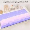 Large Size Pink Mousepad xcm Pastel Clouds Deskmat XXL Kawaii Nonslip Mouse Pad Cute Mice Rugs Extended Gaming Keyboard Mat