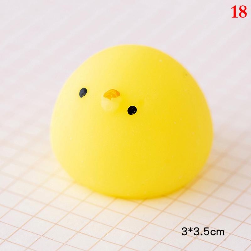 Kawaii Animal Soft Mochi Fidget Toys Anti-Stress Relief Sensory Toys For Adults