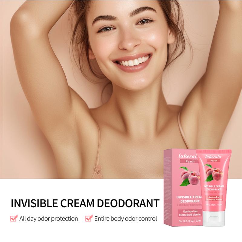 6 druhů dámského deodorantu s ovocnou příchutí vhodného pro osvěžení pokožky pod tělem a podpaží, pro radost z léta