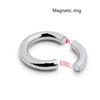 304 Stainless Steel Heavy Duty Male Magnetic Ball Scrotum Stretcher Penis Lock Ring BDSM Sex Toy for Man