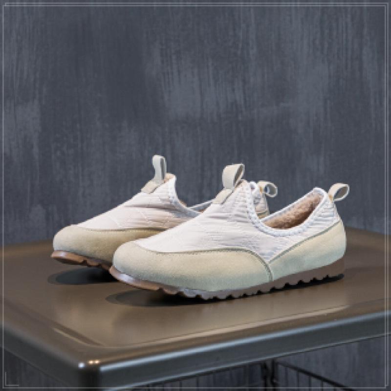 

Cloth shoes for women s autumn large-size pregnant women, one pedal to work, soft-soled breathable mother casual shoes 40