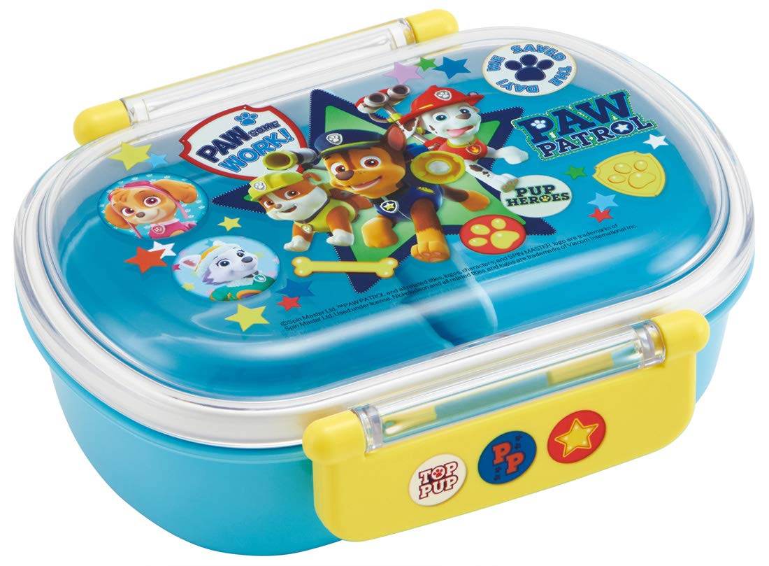 Skater Antibacterial Lunch Fluffy Paw Made in (skater) Children s Box, Packing, 360ml, Patrol, Boys, Japan, QAF2BAAG-A