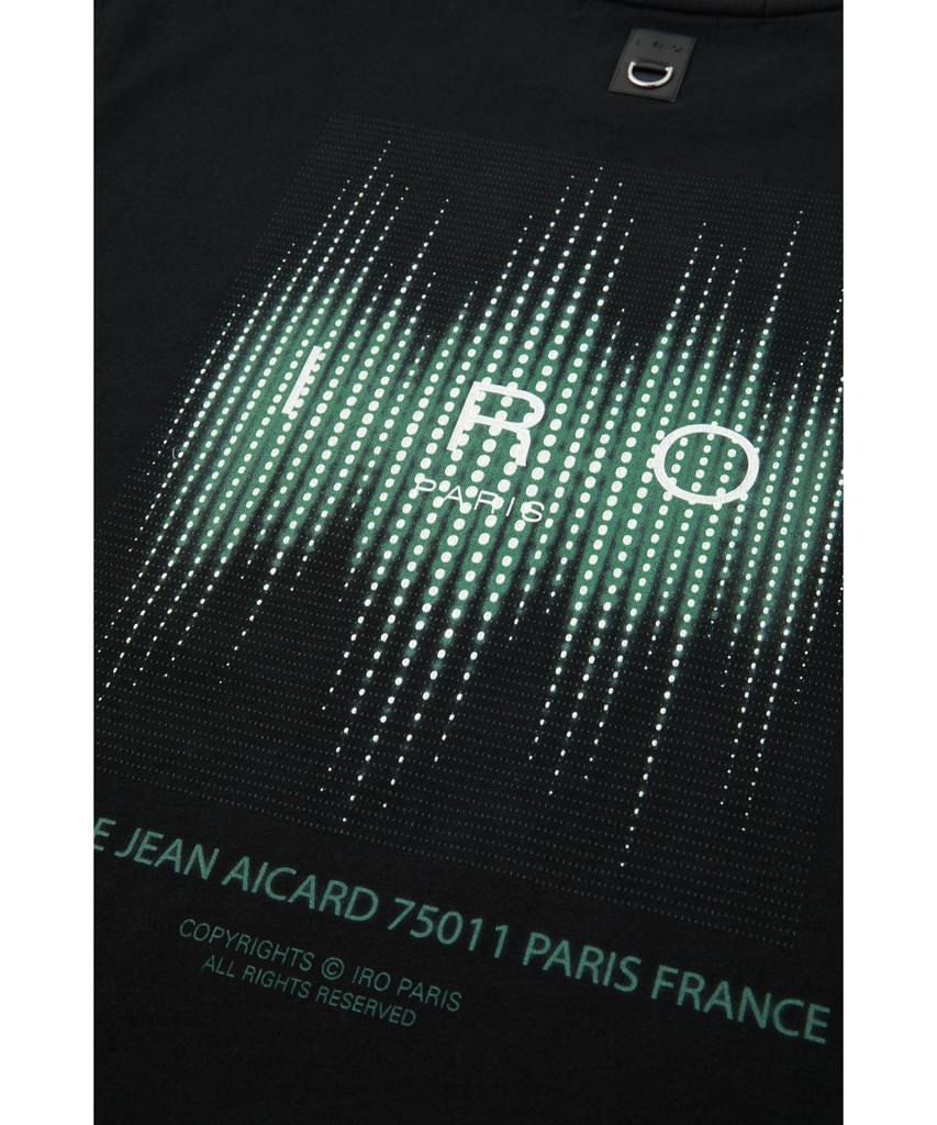 IRO Ondra Equalizer Art One Short Sleeve T-Shirt Iqtam26704Bkx