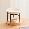 Elegant Ceramics Aromatherapies Diffuser Wax Melt Essential Oil Burners Tealight Holder for Bedroom and Spa Decoration