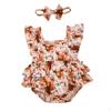 Baby Girls Romper Summer Clothing Cute Infant Ruffles Jumpsuit for Photo Props