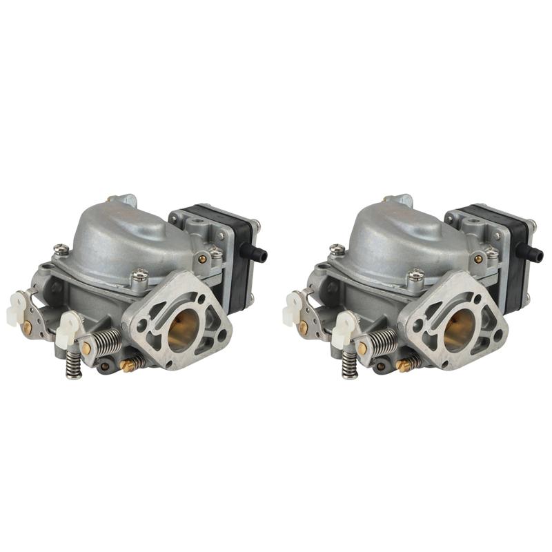 2X Engine Carburetor Assembly 3K9-03200-0 3B2-03200-1 For Tohatsu Outboard 9.8/8HP 2-Strokes Boat Motor Carburetor
