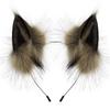 Cross-Border Adjustable Fox Ears Halloween Cosplay Plush Headband