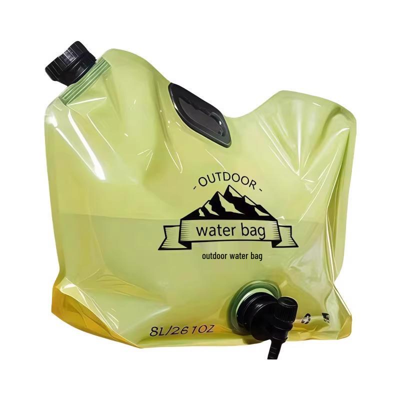 5 Yuan Newcomer Discount: Large-Capacity Foldable Outdoor Water Bladder with Faucet for Camping