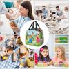 Anime Heidi Ragazza delle Alpi Fumetto Cartone Animato Riutilizzabile Pranzo Scatole Multifunzione Frigo Termico Cibo Isolato Pranzo Borsa Scuola