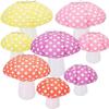 Outdoor Mushroom Lantern Ornaments: Decorative Photo Paper Lanterns for Parties and Restaurants