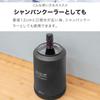 FIELDOOR Ice Container Cooler Ice Large Capacity Black Easy To Wash Ultra Wide Mouth Type Ice Melt for a Long Time Stainless Steel Vacuum Double