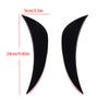 2Pcs Car Front Bumper Fog Lamp Wind Knife Modified Decorative Stickers For Mercedes-Benz C-Class W205 2015-2018 Models