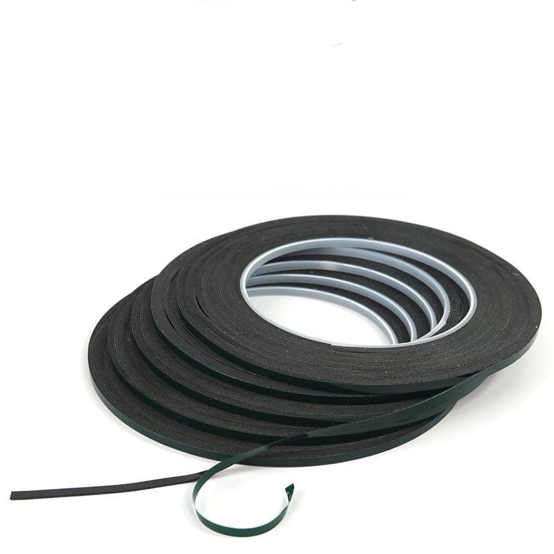 2-5mm 300CM Green Membrane Foam Black Double Sided Tape Non-marking Ultra-thin Waterproof Resistant Tape for Mobile Phone Repair
