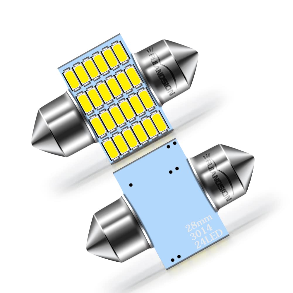 Ruiandsion T10 x 28mm Car Room Lamp T10 x 28mm