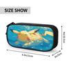 Custom Pokemon Summer Vibes Theme Large Capacity Bags for Child Pikachu Handheld Study Bag for Boys Gilrs Kids
