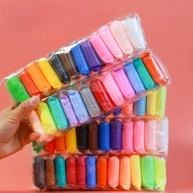 36 farger/sett Luftleire Fimo Polymer Plastelina Modellering DIY Leire Kreativ Læring Pedagogisk Leke