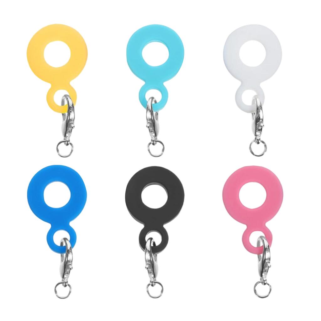 Silicone Straw Charm Hanging Cup Pendant Keychain Accessory Straw Decorative Pendant Suitable for Drinkware Decoration