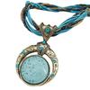 Vintage Bohemian Necklace Alloy Multilayer Necklace Creative Gift Rope Chain Necklace