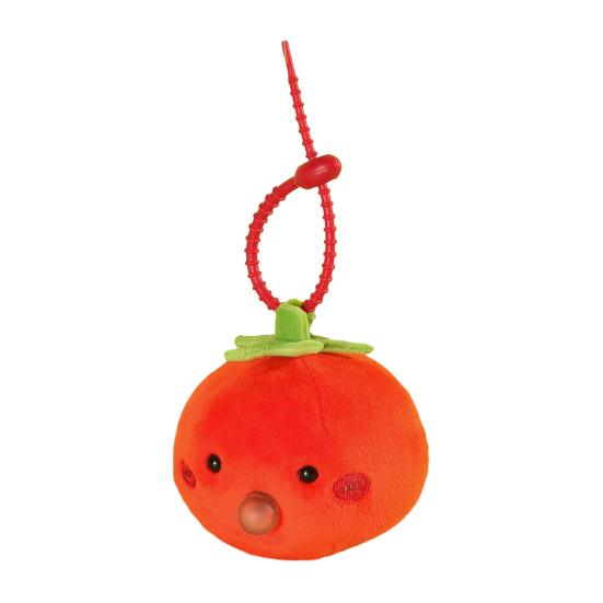 Vegetable Plush Toy Keychain Soft Squeezable Stuffed Animal Keychain Stress Relief Fidget