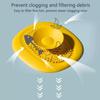 Bathroom Floor Drain Cover Press-Type Washbasin Drain Hair Catcher Anti Clogging Bath Stopper Plug Kitchen Sink Strainer Filter
