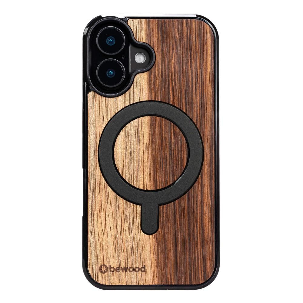 Bewood Wooden Case for iPhone 16 Mango with MagSafe