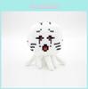 Adorable 15cm Black And Red Eyed Devil Plush Toy Cartoon Game Doll For Kids Gift