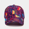 2024 Spring Summer Polyester Print Casquette Baseball Cap Adjustable Outdoor Snapback Hats for Men and Women 16