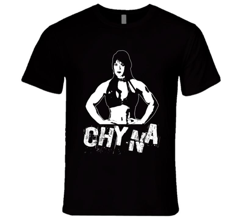 Chyna Womens Champion Retro Legends Of Wrestling Unisex T-shirt