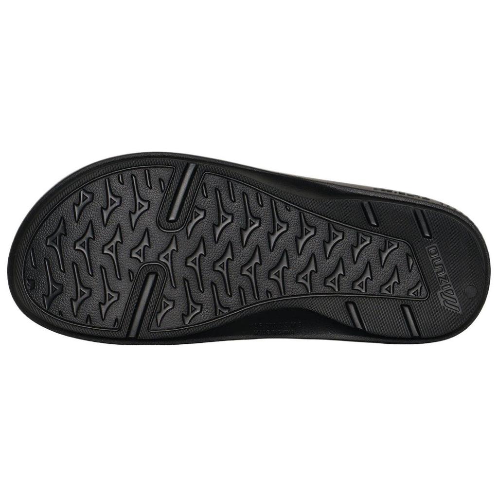 Mizuno As Slide 2 Comfortable Soft Non-Slip Wear-Resistant Slide Sandals Unisex Sandals Black D1GE250101