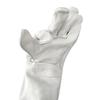OEM ZHEDA Textured Durable 14 Inch Head Layer Gloves (fireproof Thread) Welding Gloves Comfort Heat Resistance White Work