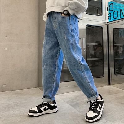 Boys Big Kids Casual Fashion Denim Jeans Pants