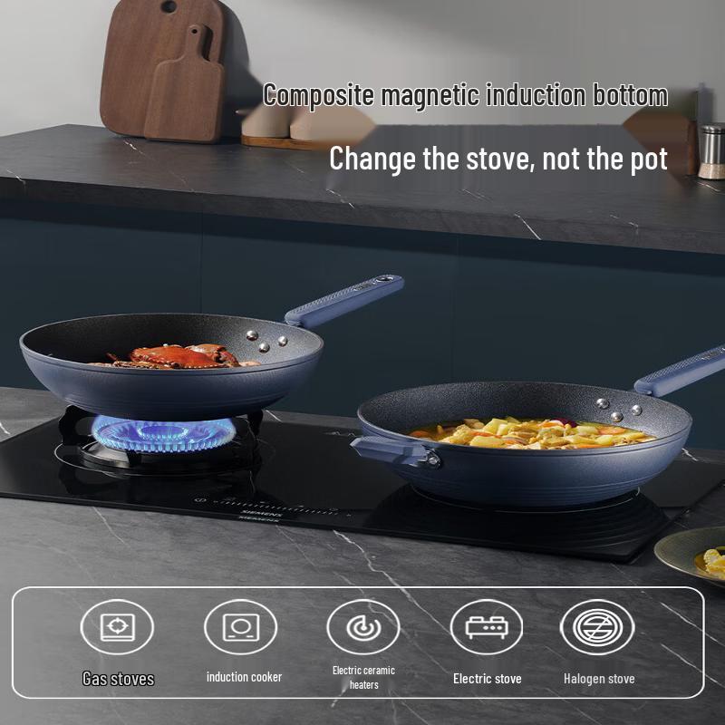 COOKER KING Non-Stick Stir-Fry Pan
