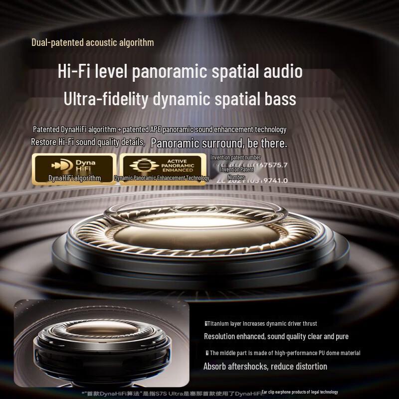 SANAG S7S Ultra AI Translation & Recording Ear-Clip Bluetooth Headphones