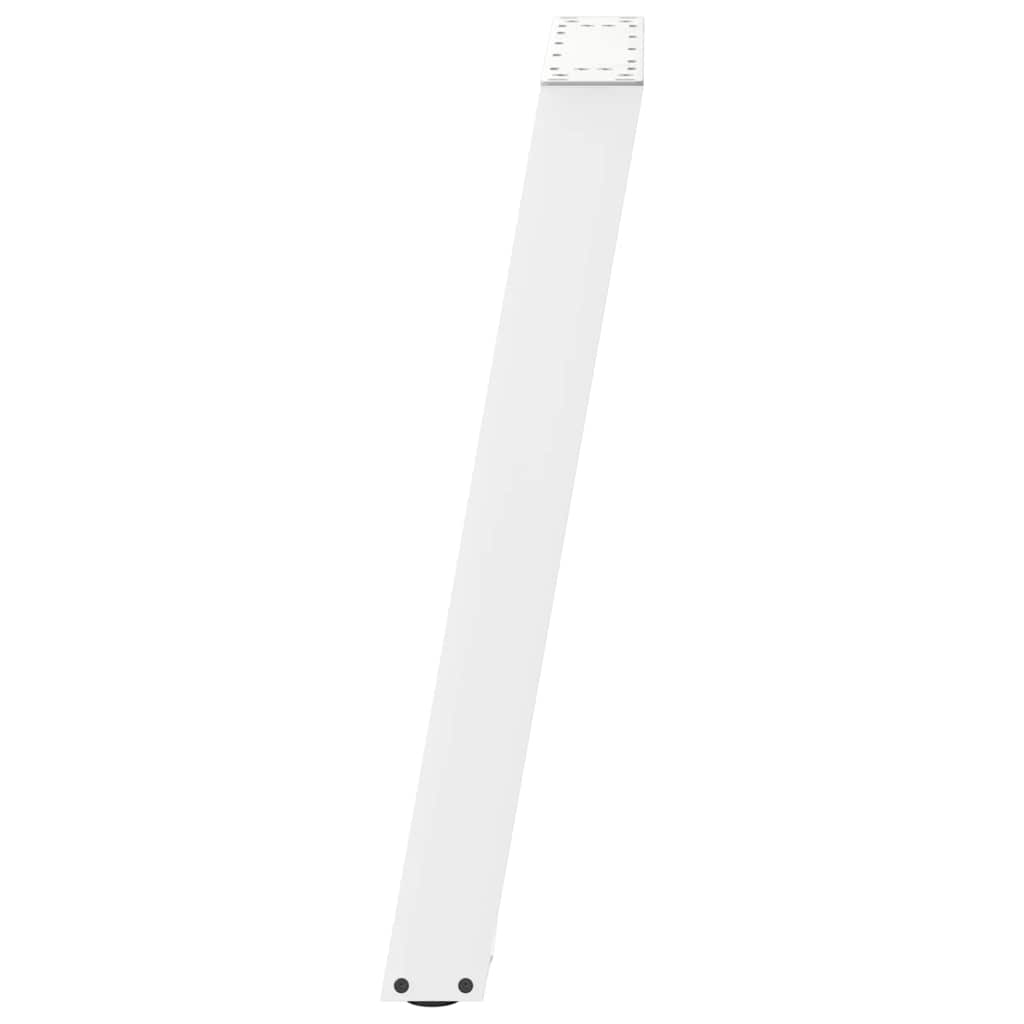Vidxl Nogi Do Stołu Jadalnianego, 2 Szt., Białe, 60X(72-73) Cm, Stal