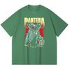 T-shirt Heavy Metal 100% Cotone 230 Gsm Stampa Band Rock Musica Popolare Unisex T-shirt Pesante in Cotone