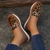 Big Size Women's Shoes 2025 Summer New Metal Buckle Big Size Flat Bottom Casual Cloth Single Shoes