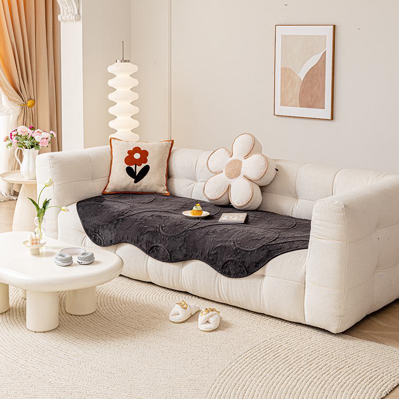 Irregular Special-Shaped Dutch Velvet Sofa Cushion Is Universal In All Seasons  New Non-Slip Seat Cushion, Sofa Cover Cover Cloth