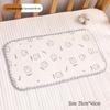 Baby Cloud Breathable Cotton Pillow - Infant Anti-Spit Design, 0-6 Months