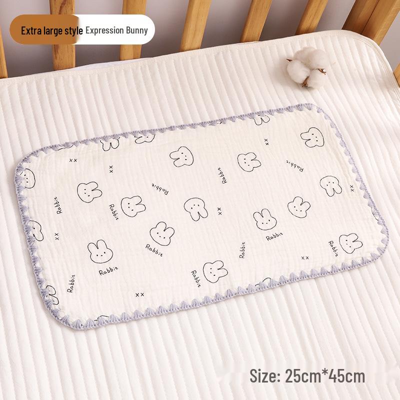 Baby Cloud Breathable Cotton Pillow - Infant Anti-Spit Design, 0-6 Months