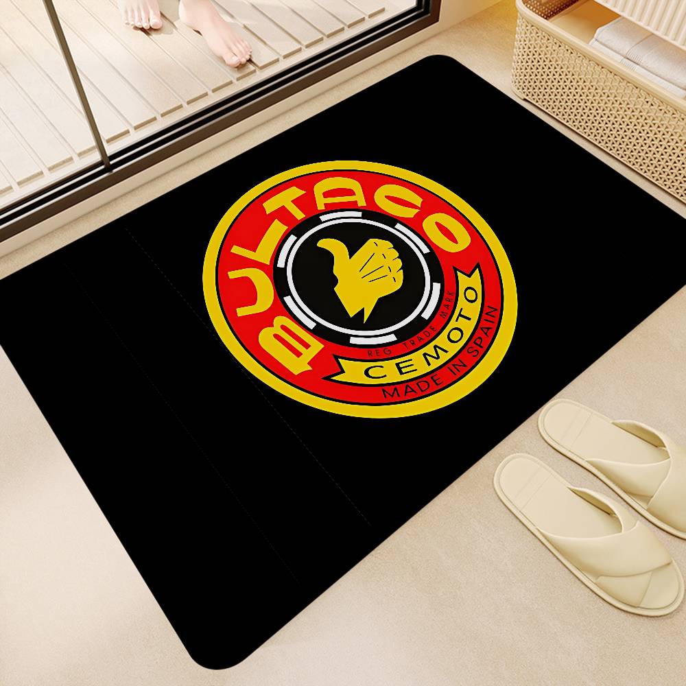 Bultacos Alpina Floor Mat Rectangle Anti-slip Home Soft Badmat Front Door Indoor Outdoor Mat Welcome Doormat