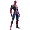 MARVEL UNIVERSE VARIANT PLAY ARTS KAI PVC Painted Movable Figure Spider-Man [Used]