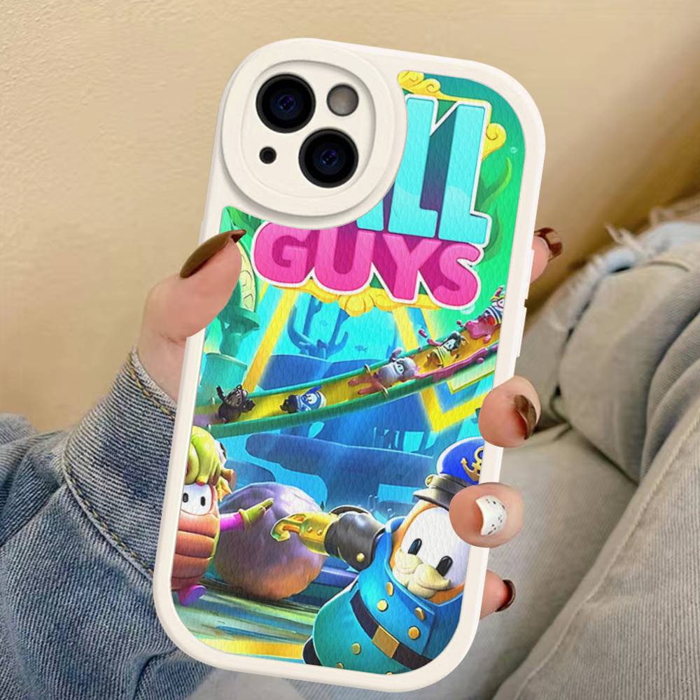 F-Fall G-Guys Party Game Phone Case Hard Leather For IPhone 14 13 16 Mini 15 14 11 12 Pro Max Plus Fundas