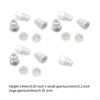 10 Pack of Bell End Stoppers with Toggle Clips for Cord Ends And DIY Projects