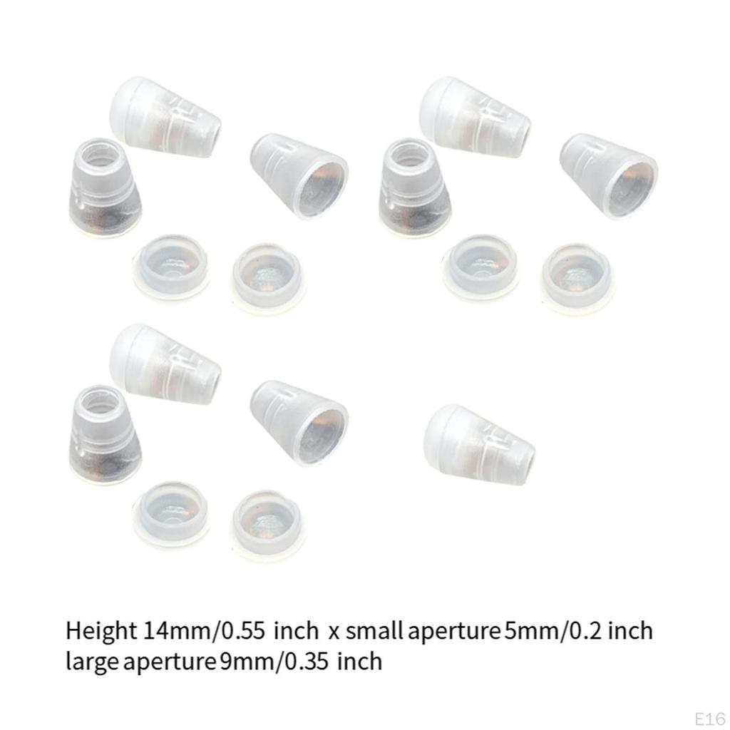 10 Pack of Bell End Stoppers with Toggle Clips for Cord Ends And DIY Projects