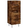 VidaXL Buffet Smoked Oak 34.5x34x90 Cm Engineered Wood 828601