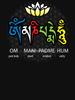 Jewel Om Mani Padme Hum Mantra Classic T-Shirt