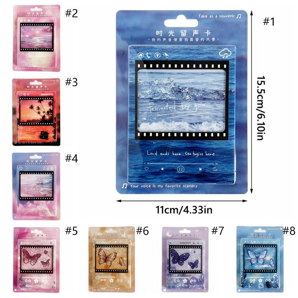 3D Cassette Voice Message Recorder Tape 60 Seconds Recording Cassette  Valentines Gifts