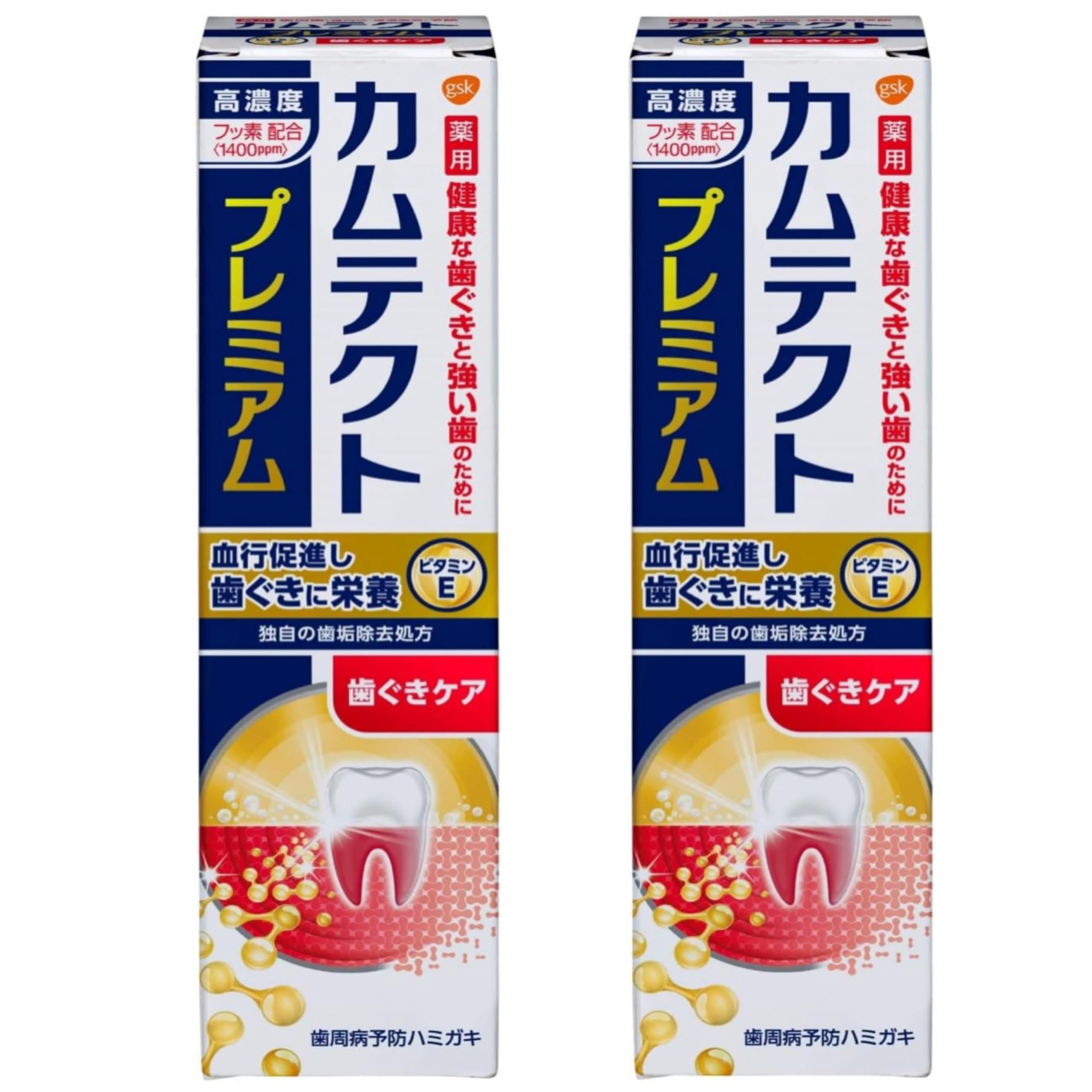 

[2 pieces] Camtect Premium Gum Care Toothpaste 105g x 2 pieces