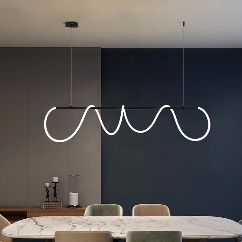 Modern art home decor led lights pendant light lamps for living room Chandeliers for dining room hanging light indoor lighting